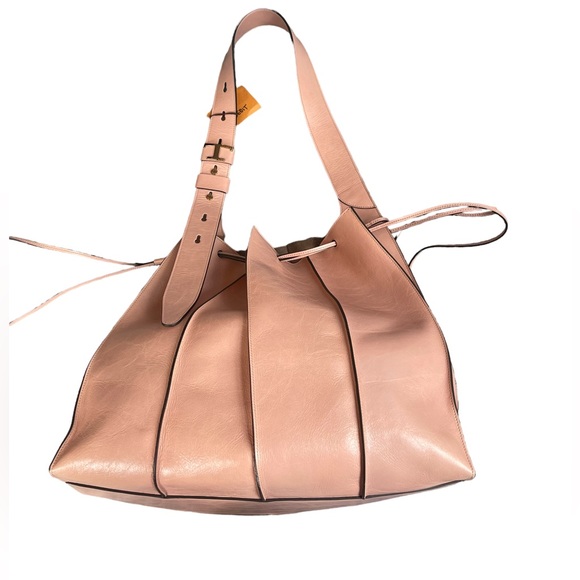 Tod’s Large Blush Pink Bucket Bag NWT - Picture 5 of 5